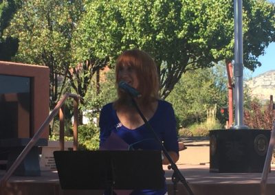 Unveiling Jack Jamesen Memorial Park October 19, 2016 Sedona Arizona