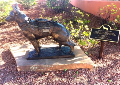 Unveiling Jack Jamesen Memorial Park October 19, 2016 Sedona Arizona