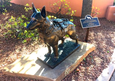 Unveiling Jack Jamesen Memorial Park October 19, 2016 Sedona Arizona