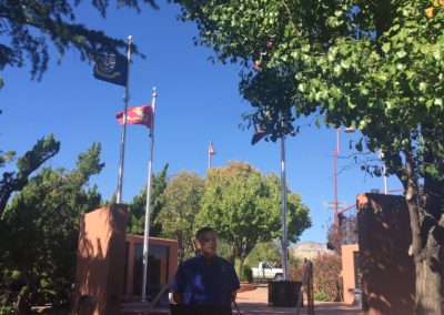 Unveiling Jack Jamesen Memorial Park October 19, 2016 Sedona Arizona
