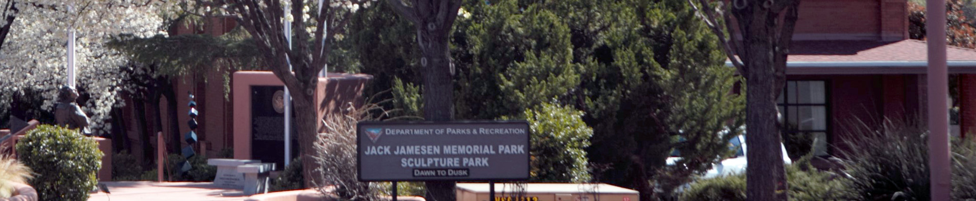 Entrance to Friends of Jack Jamesen Memorial Park Entrance to Friends of Jack Jamesen Memorial Park