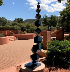 Sculpture-And the Spirit Soared by Skip Fox